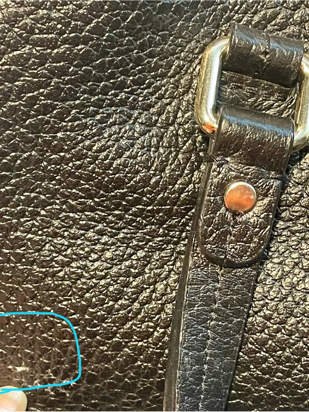 kate spade Black Pebbled Leather Satchel with Crossbody Strap - Picture 12 of 15
